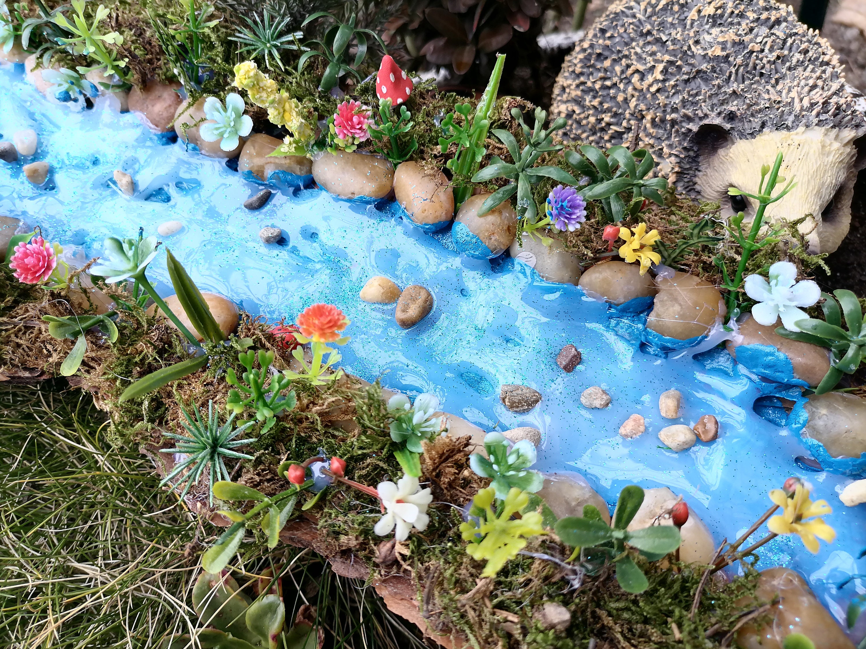 Accessoires De Jardin Féérique Miniature D'extérieur – Kit De Bricolage Pour Maison De Poupée, Plantes Bonsaï, Décoration D'étang, Pont, Puits D'eau, Mini Pelouse, Décoration De Jardin Pour Micro