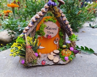 Fairy door, miniature garden, wooden fairy door, fairy furniture, fairy door for tree, fairy house door, wood door, miniature door