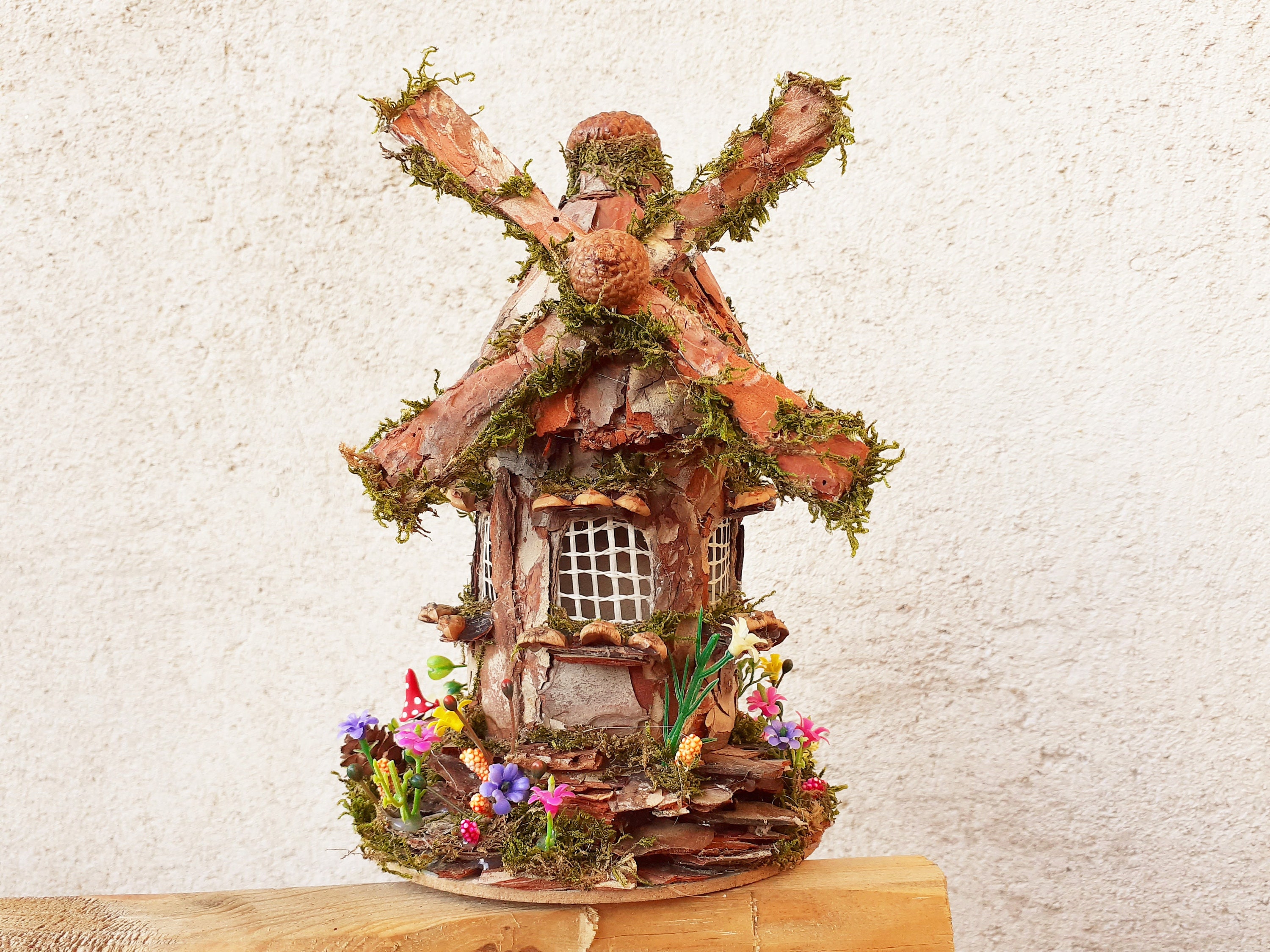 Fairy Garden Mill, Fairy Garden Windmill, Miniature Wind Mill