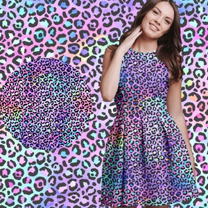 Leo sweatshirttyg, vuxentyg, egenproduktion, gråskaliga tyger, leopardmönster, djurmönster, säljs metervara, AP65925410948135