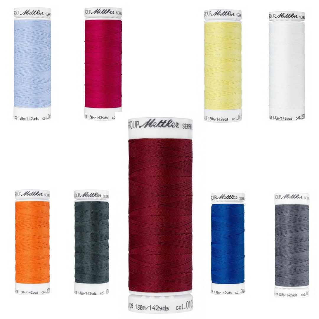 Seraflex Elastic Sewing Thread Amann Mettler Jersey Sewing Etsy