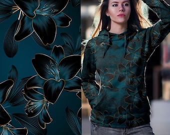 Jersey fabric, in-house production of Graustufen-Stoffe, sold by the meter, women's fabric, AP65123410947333