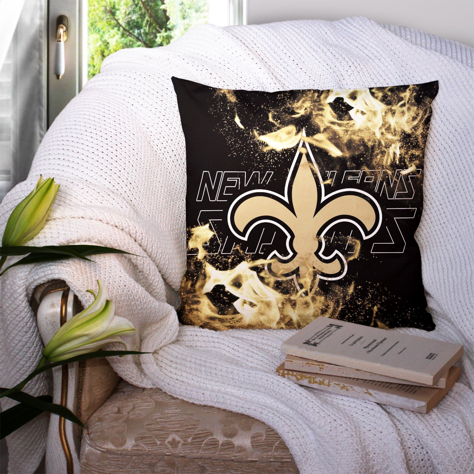 NFL Team Decorative Throw Pillow Covers Soft Pillowcase for Etsy