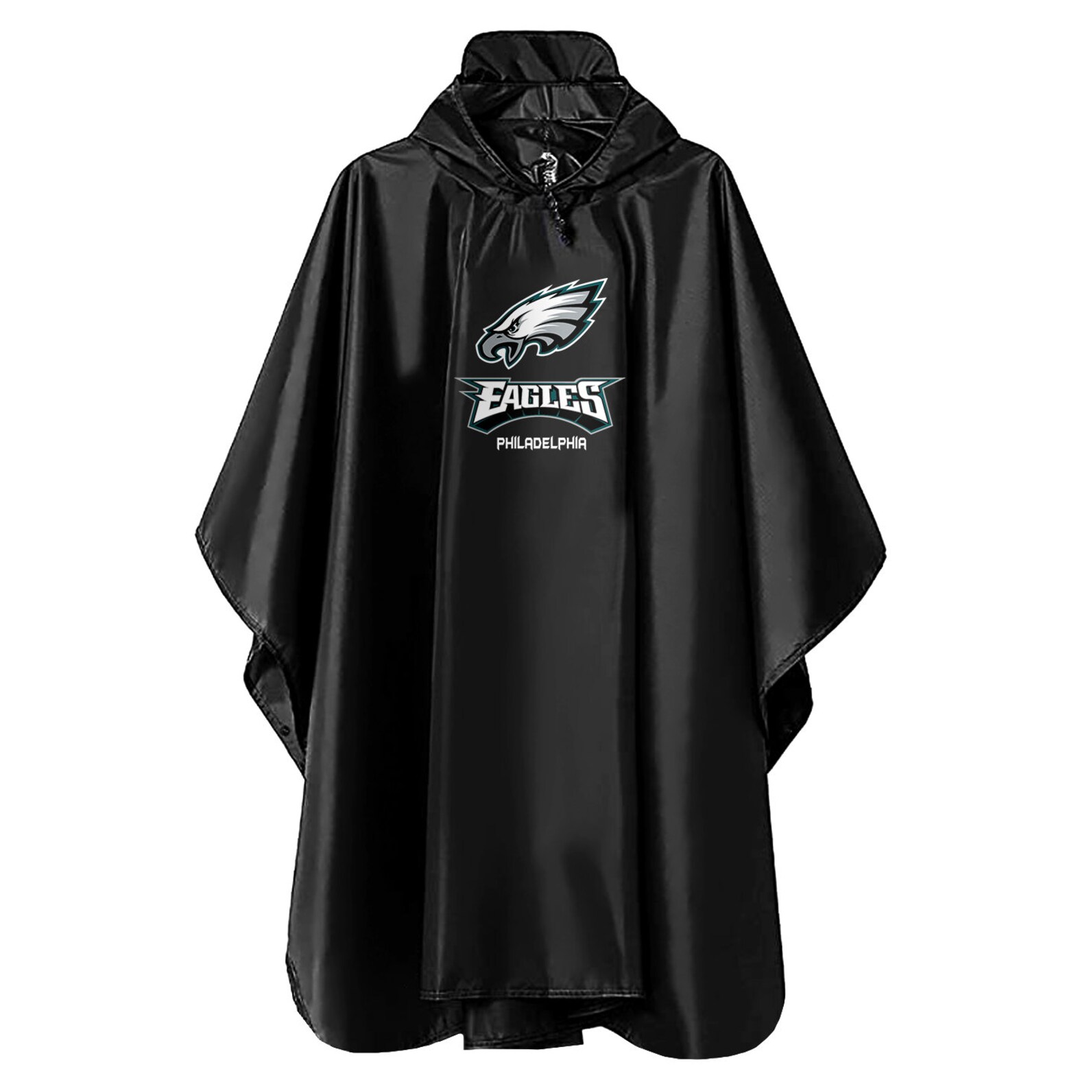 Nfl Team Rain Poncho pour adultes avec Drawstring Hood Etsy