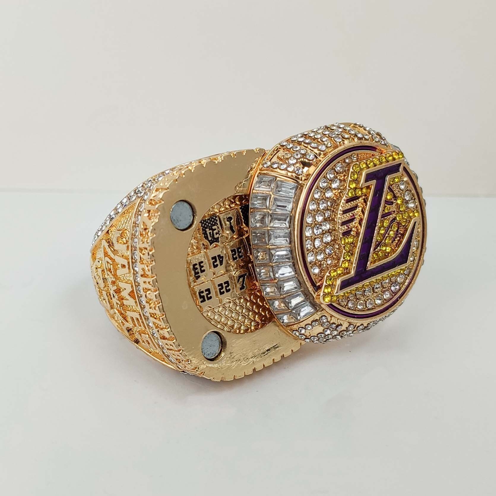 2020 Lakers Championship Ring 2020 Versión oficial desmontable Etsy