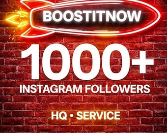 1000 Instagram-volgers | 100% veilig | Snelle levering | echte mensen