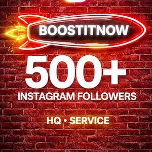 500 follower su Instagram | Sicurezza al 100% | Consegna rapida | Persone reali