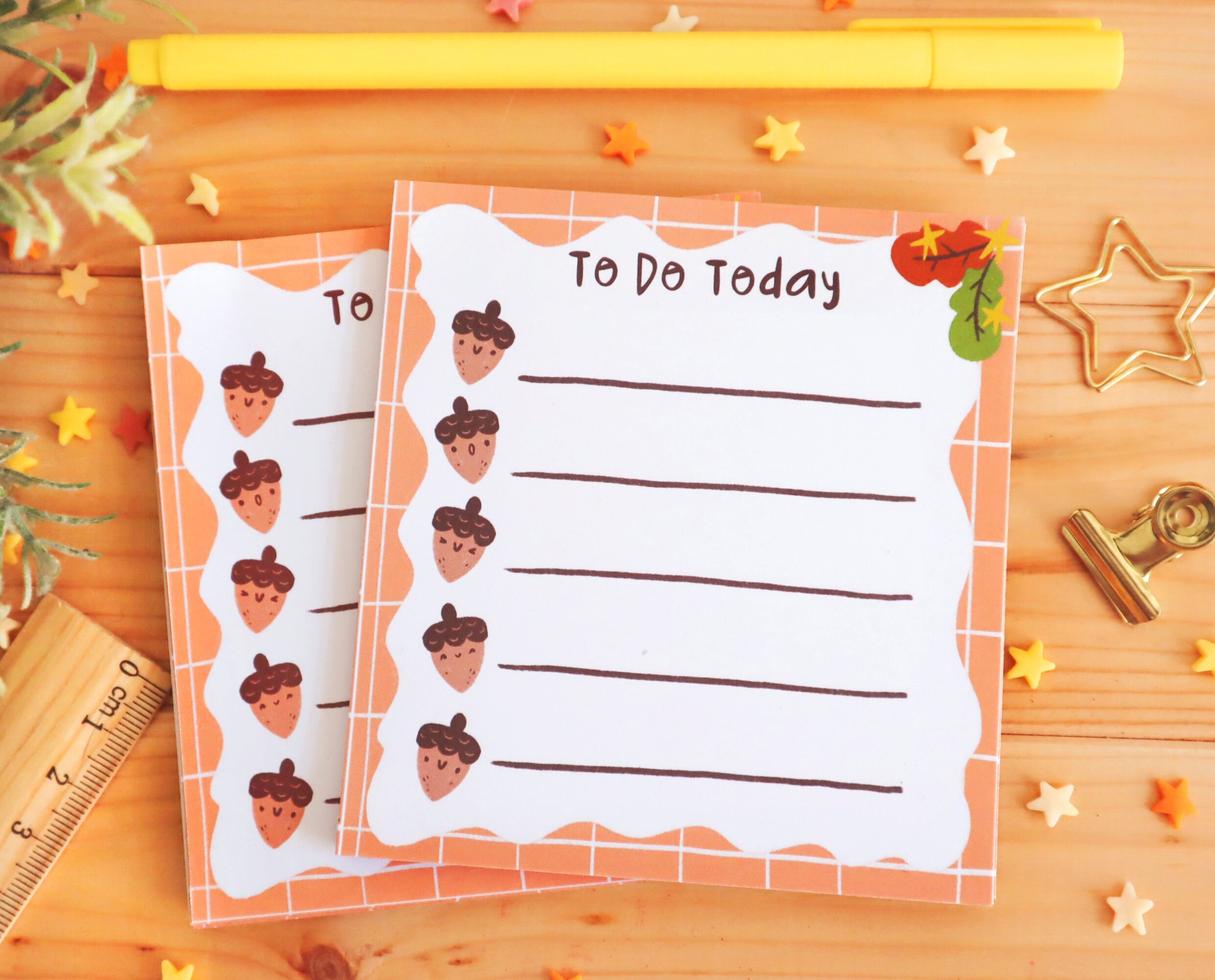 To Do List Memo Pad Paper & Party Supplies Non Sticky Memo Etsy UK