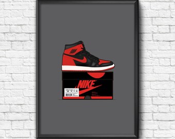 Jordan Banned 1 | Etsy