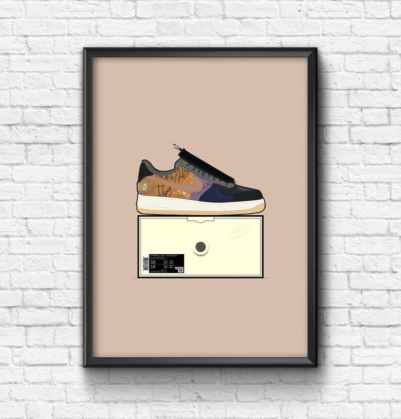 air force 1 travis scott swoosh