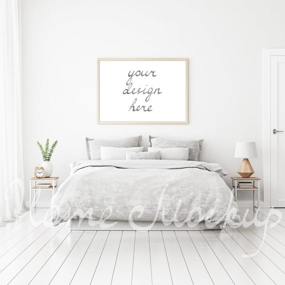 Frame Mockup Wall Mockup Styled Horizontal Photo Frame Etsy