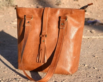 Handbag shoulder bag shopper leather bag leather - Safi