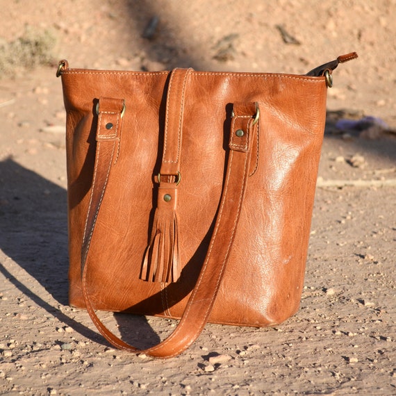 Etsy sac cuir deals