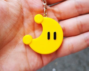 Super Power Moon Keyring
