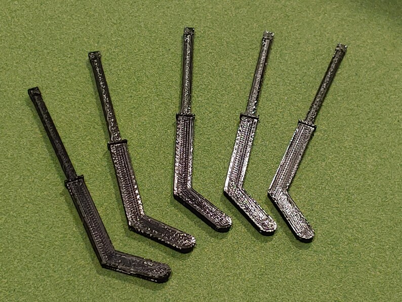 5 Hockey Goalie Sticks for Hockey Bobbleheads Etsy