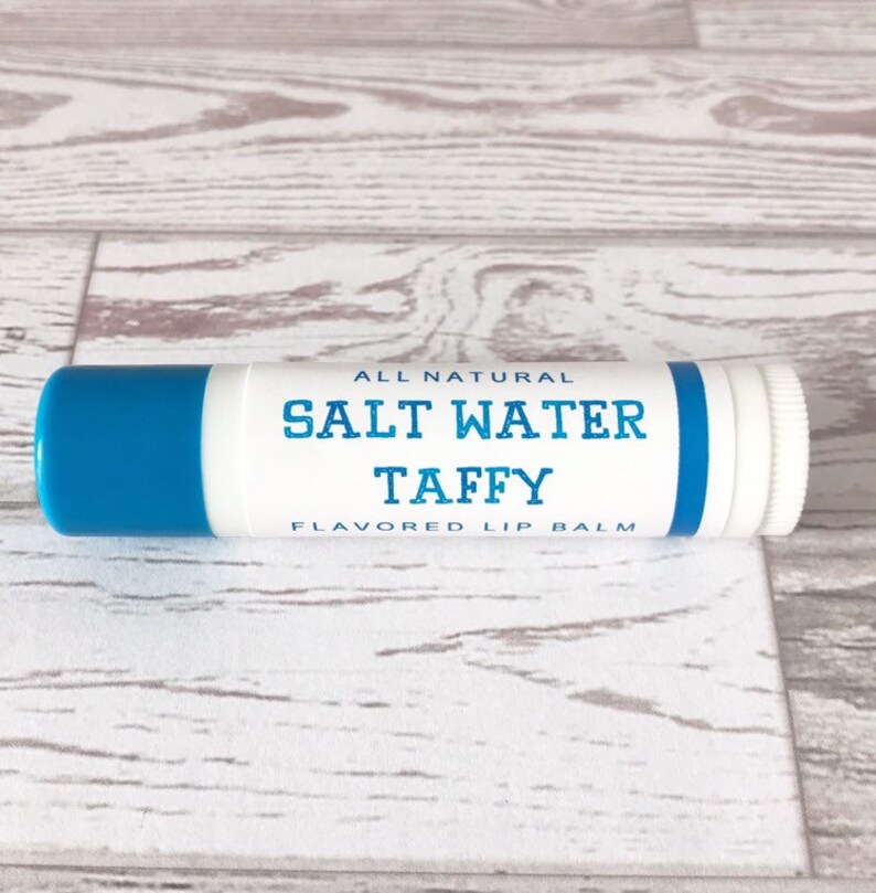 Salt Water Taffy Lip Balm, Summer Lip Balm, All Natural Lip Balm