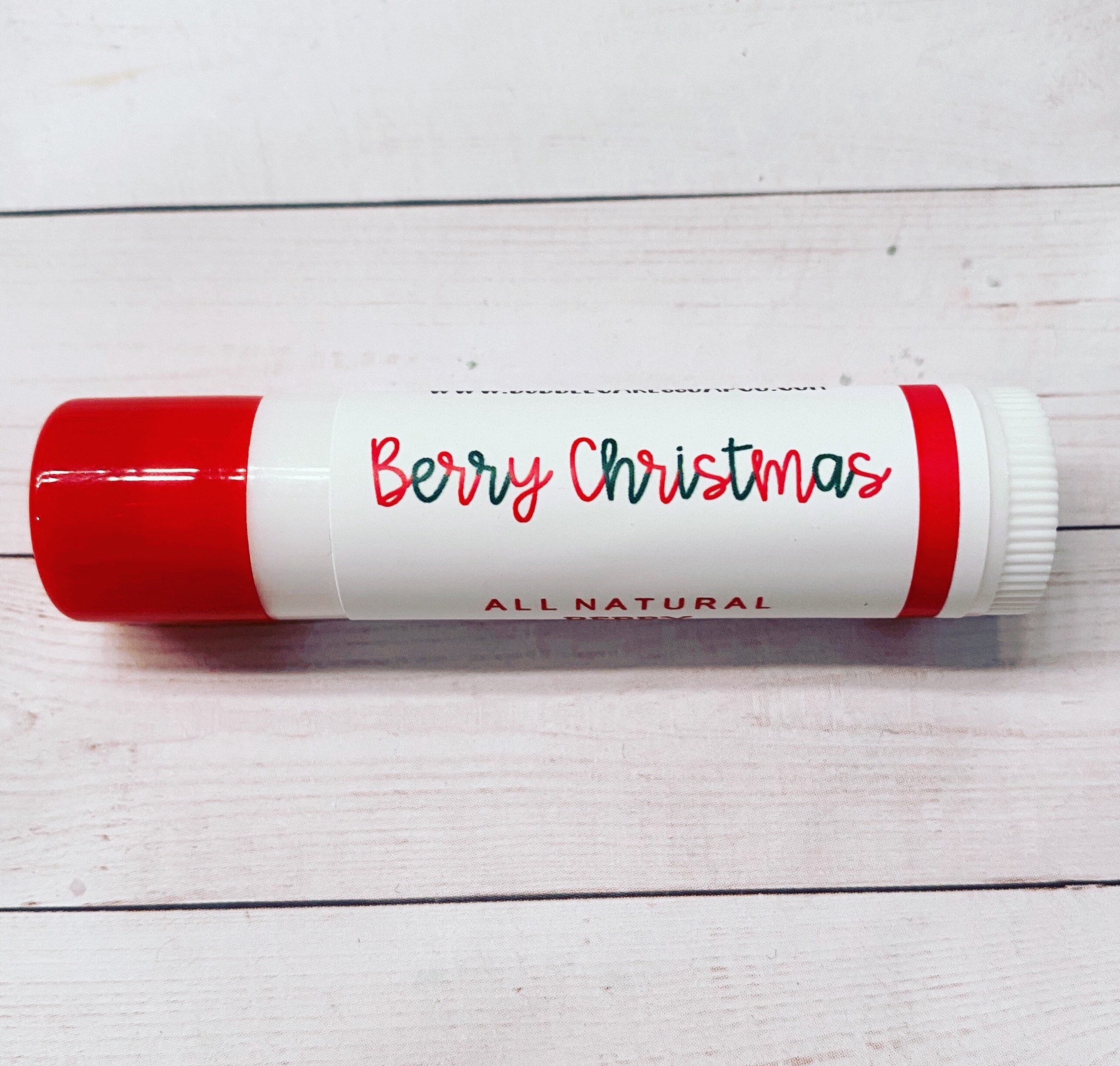 Berry Christmas Lip Balm Stocking Stuffers for Kids Etsy