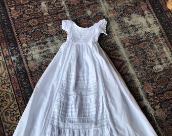 Victorian Christening/Baptism Gown, Frills and Lace, Beautiful, Heirloom Baby or Doll, Film, Theatre, TV