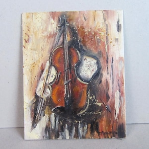 Cello Original oil painting  Music art  Cello oil painting  Cello art Cello abstraction art Cello artwork Gift for music lover Music artwork