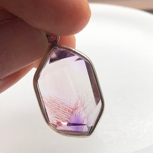 Super seven pendant,super 7 ,melody stone,premium crystal,jewelry,powerful,sacred stone,luck,intuition,gift, charm, wealth