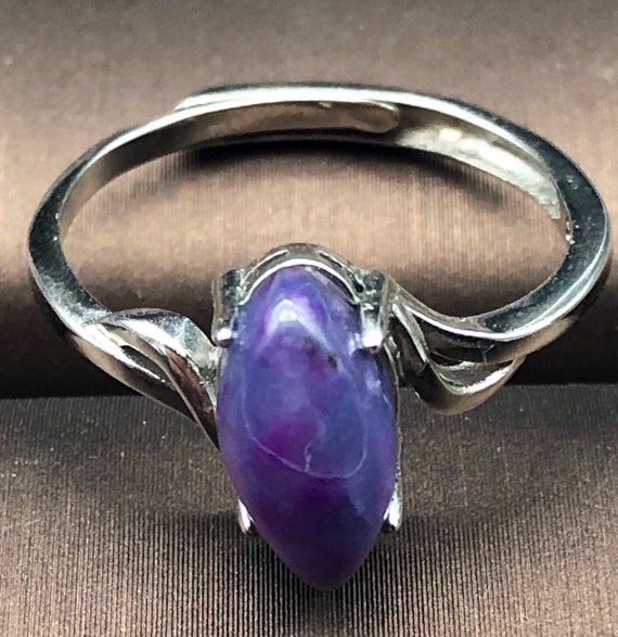 Sugilite stone ring discount
