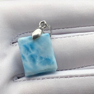 Larimar pendant,Dominican Republic-Larimar,larimar, larimar gemstone pendant-anti stress, Gift for her, water element