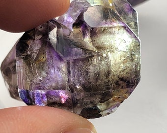 2 pc-Raw Super seven crystal, super 7 crystal, super seven, melody stone, hidden message, intuition,sacred,powerful