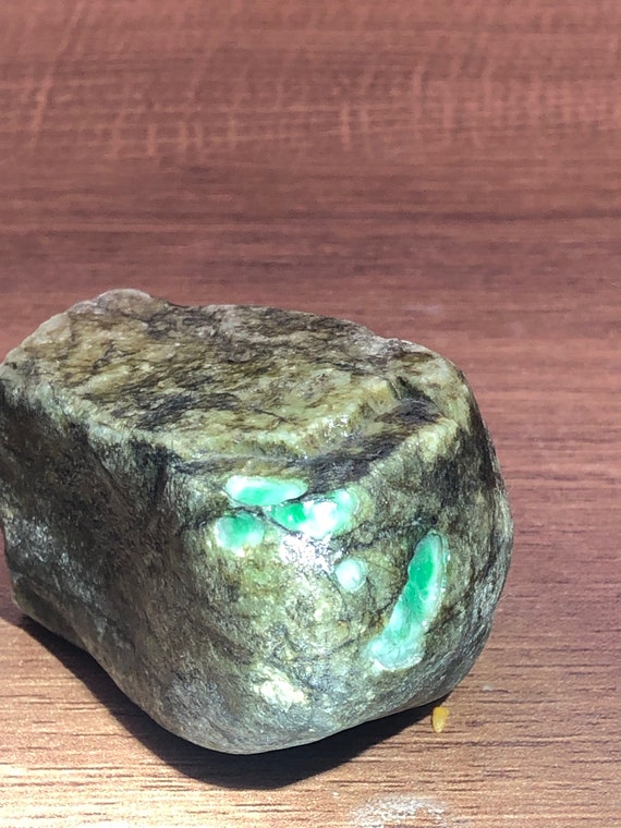 169g yang Green burmese Jade raw Jadeite imperial Jade rough Jade jadeite jewelry jade Gemstone good Fortune good Luck invest Etsy UK