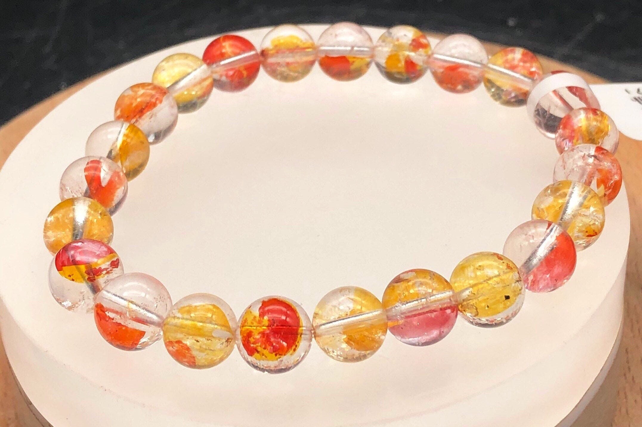Rare,collector,10a,koi Crystal,bracelet,jewelry,crystal