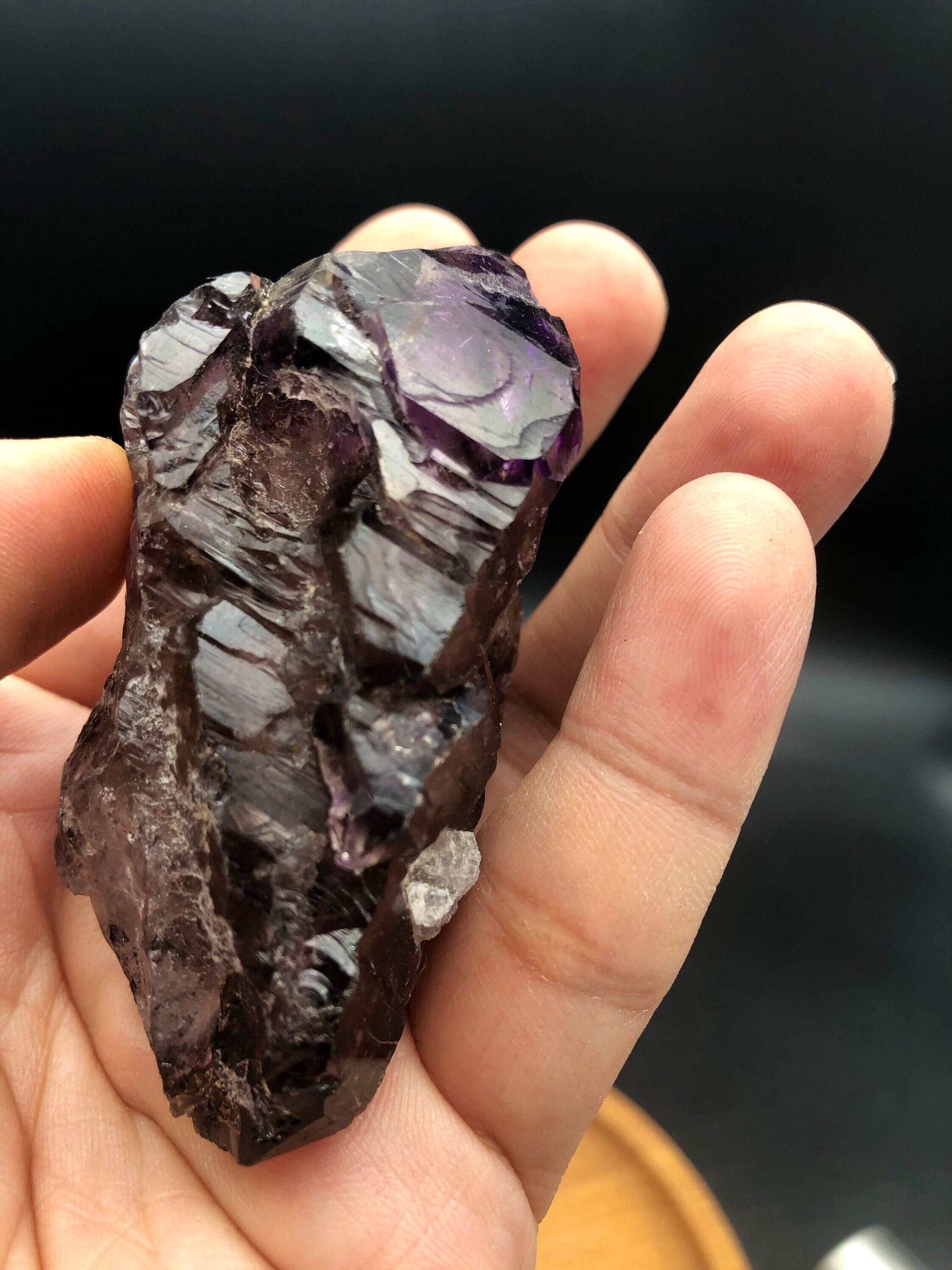 Raw Super Seven Crystal Pointer-super 7 Stone -melody Stone