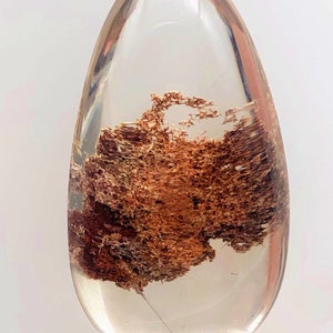 Garden quartz pendant,crystal jewelry,red,lodolite pendant,balance,career,shaman stone,wish , prosperous,gift for her him,JXCrystal