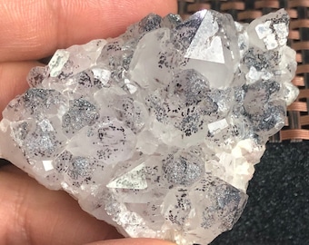 超希少!!　セイクリッドセブン　スーパーセブン　クラスター XL 原石スーパーセブンクリスタルクラスター：メロディーストーン