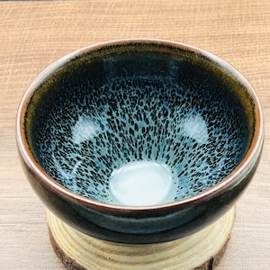 Handmade jianzhan teacup,Snow mountain,lifestyle Chinese Gongfu cup, Tenmoku,建盏,gift,high heat glazed cup, collect,gift for her,him,