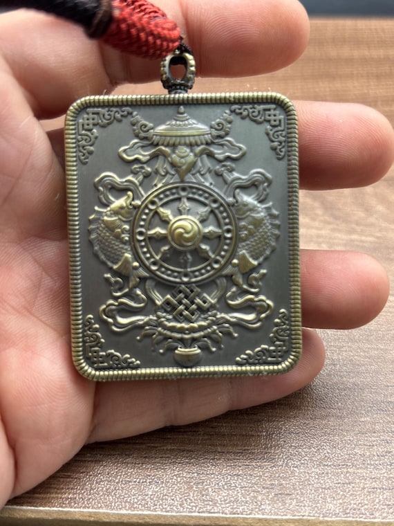 2 Design,zhaji Lamu Past-present Wealth Deity Pendant – Tibetan