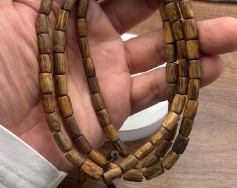 Collector,old white qinan agarwood jewelry|Kynam agarwood necklace convertible twin,matured resin,JF peak,oud wood bracelet,meditation,yoga