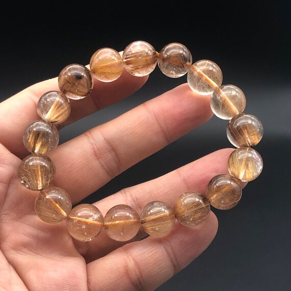 holiday⭐︎ ルチルクォーツブレスレット 天然石ブレスレット 💐 #組み合わせ #レッドルチルクォーツ #紅