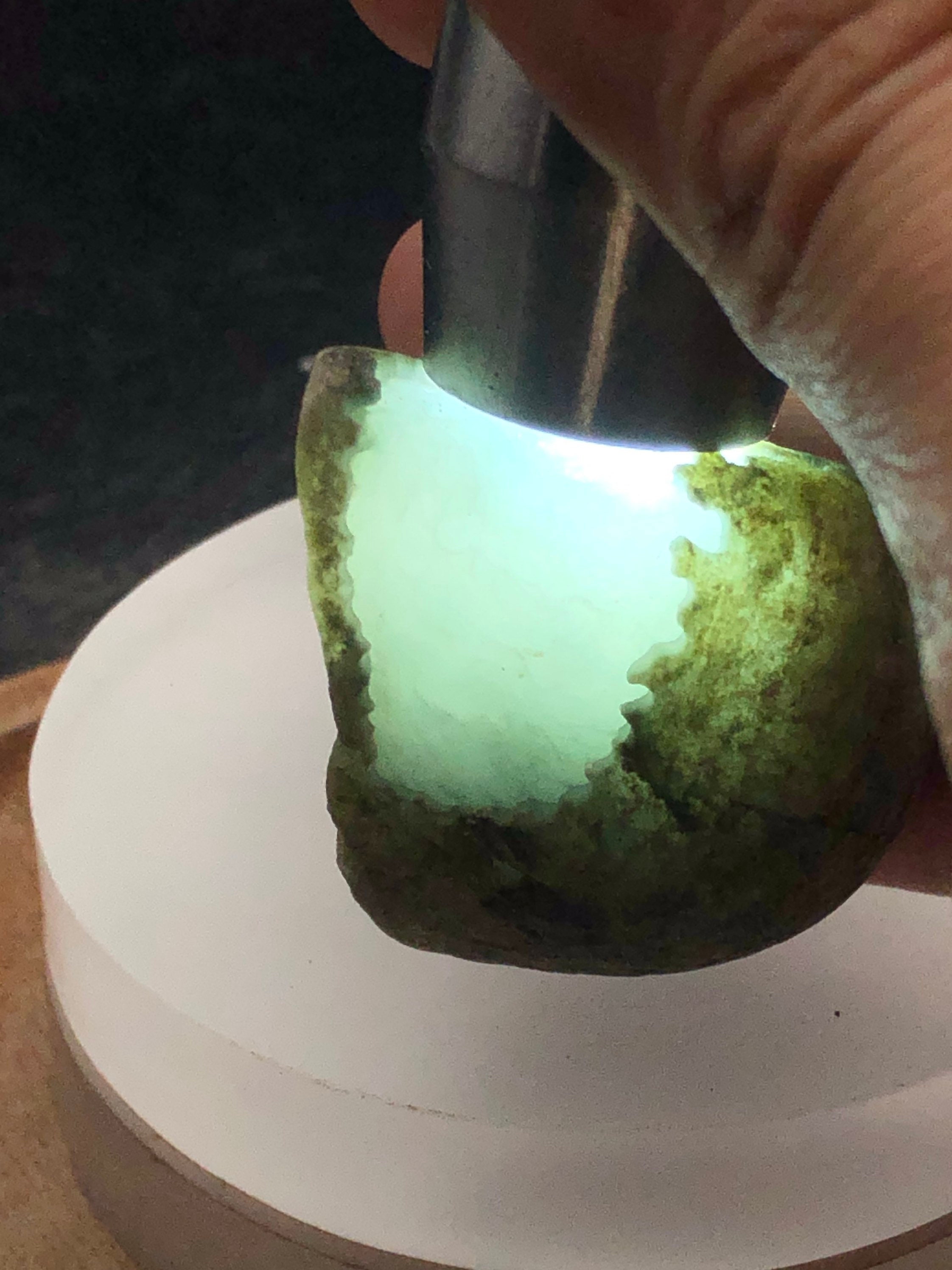 Icy, Jadeite, Myanmar Jadeite Jade, Raw Jadeite, Burmese Jade, Jadeite Rough, Good Fortune, Gift For Him, Collect
