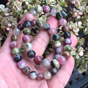 tourmaline bracelet,crystal,Jewelry,metabolism,beauty,charm,happiness, gift for her him