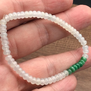 Icy,jadeite jade bracelet,green bracelet,jade,Jewelry,Burmese jade,certified natural,gift for her,opportunity