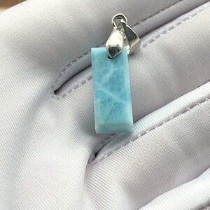 Larimar pendant,larimar jewelry,Dominican Republic-Larimar, larimar gemstone-anti stress,healing jewelry, Gift for her,him,