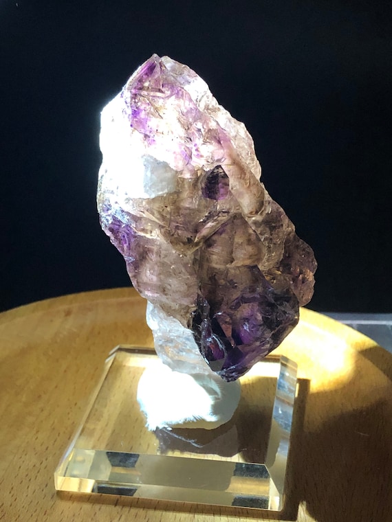Raw Super Seven Crystal Pointer-super 7 Stone -melody Stone