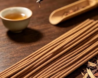 7 yr vintage natural Hainan wild slab banto red soil Agarwood incense sticks , premium oud wood resin , yoga,meditation incense,gifts