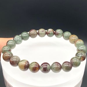 Garden quartz, green phantom crystal, bracelet ,lodolite,meditation crystal,Jewelry,career,business,wish,success,gift