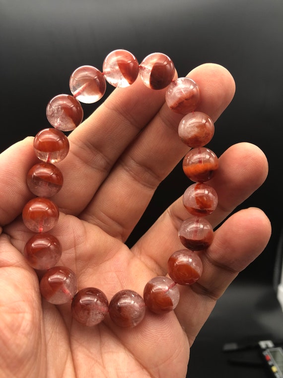 Red rutilated quartz bracelet sale