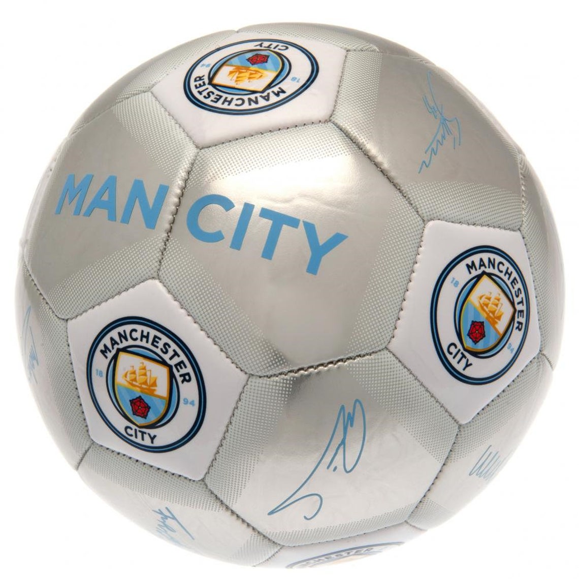 Manchester City FC Football Signature SV Etsy
