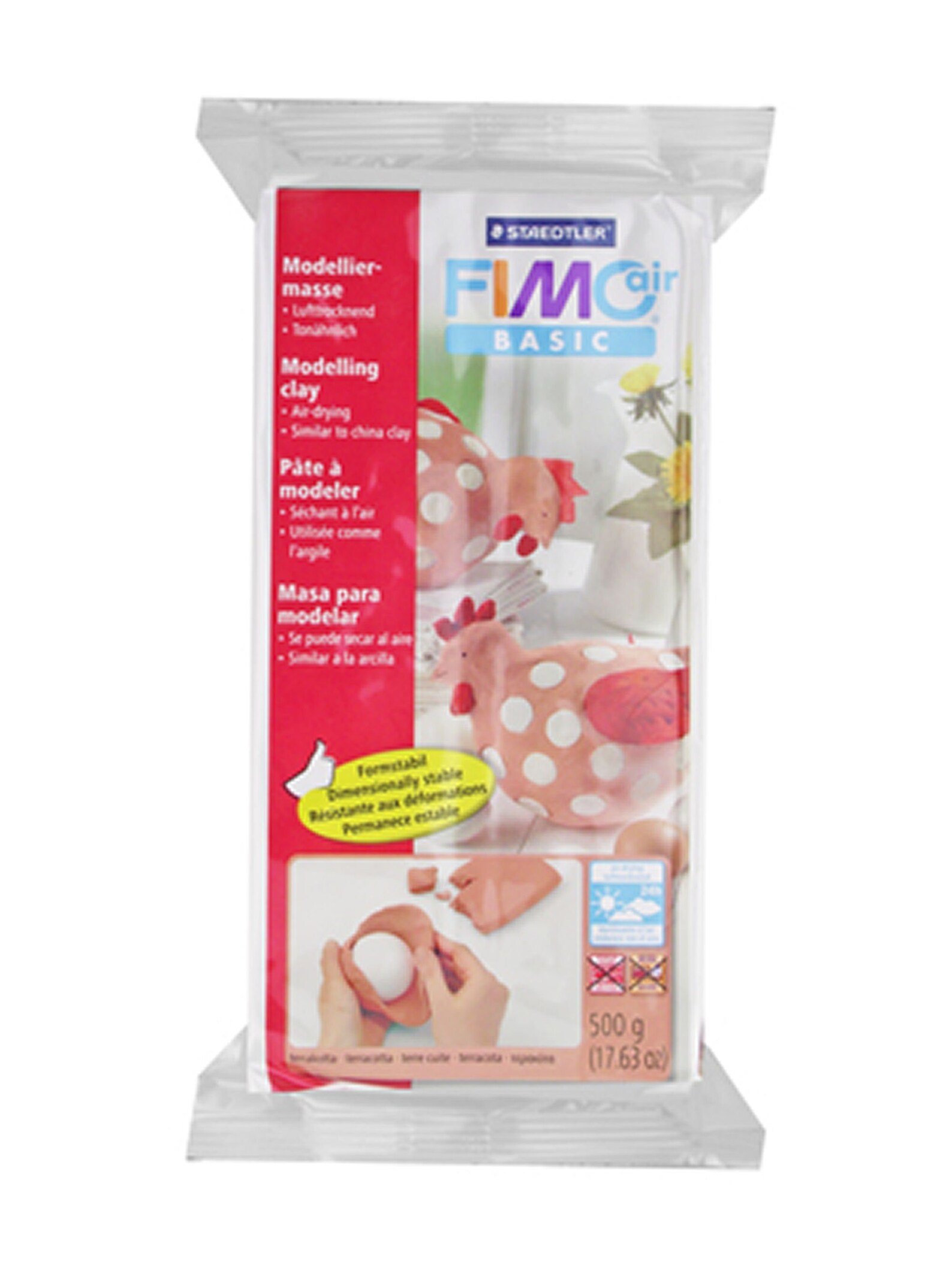 Fimo Air Drying Modelling Clay In White Flesh Or Terracotta. Etsy