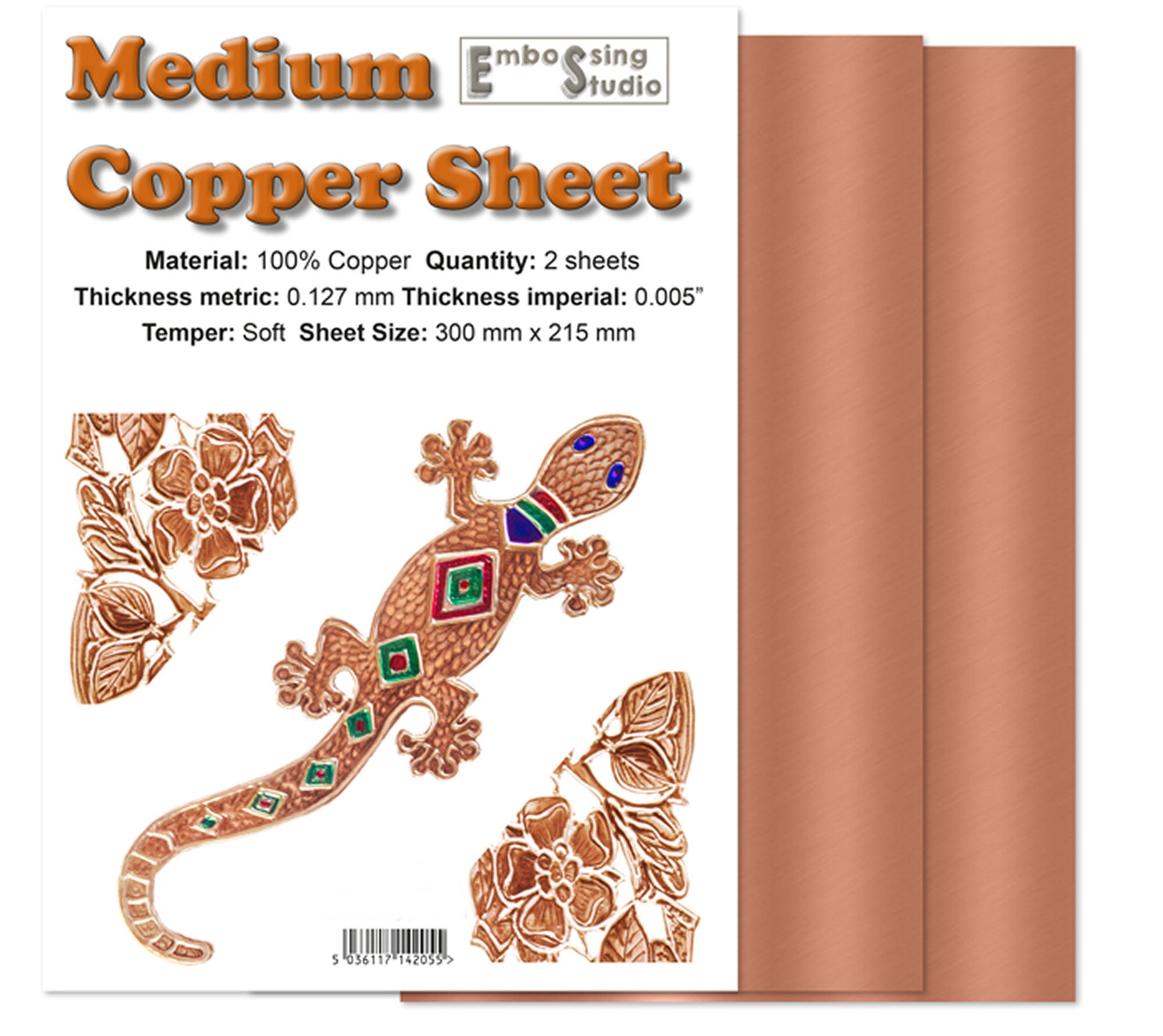 Copper Foil Sheets In 9 sizes Perfect For Crafting And Hobby Etsy