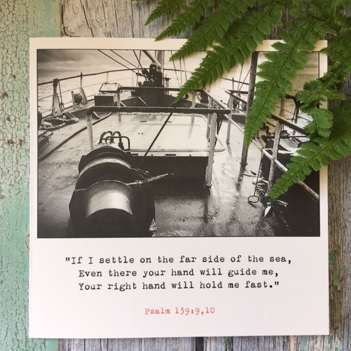 If I Settle on the Far Side of the Sea, Even There Your Hand Will Guide ...