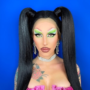 Sleek Bunches - Custom Lace Front Drag Queen Wig