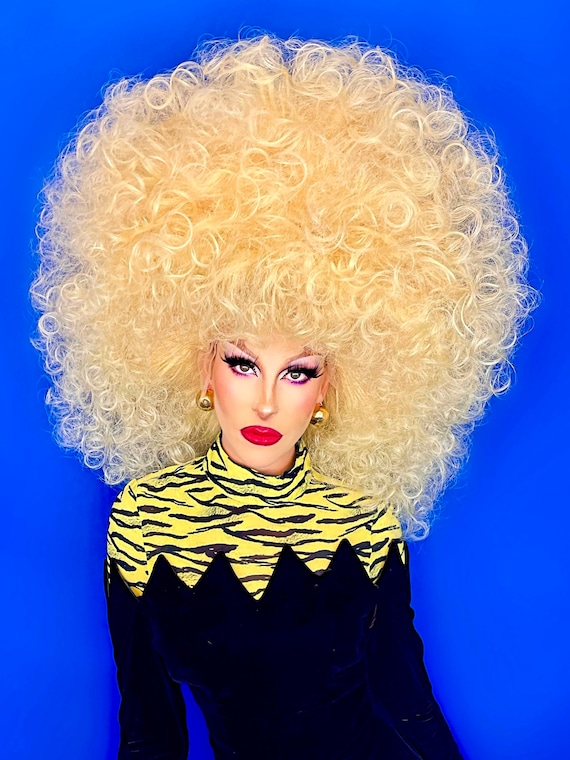 Afro drag wig sales